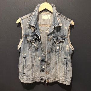 Rag & Bone Denim Vest
